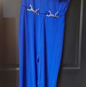 Cobalt blue jumpsuit